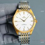 Swiss Quality Replica Omega De Ville Tresor Watches Two Tone Case 40mm